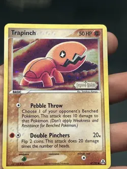 Pokemon TCG Trapinch 67/92 Legend Maker 2006 Reverse Holo Stamped- NM - Image 2
