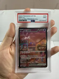 Pokemon Mew EX 053 151 Ultra Premium Collection Illustration Rare PSA 9 - Image 2