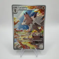 Lycanroc 166/159 Journey Together Illustration Rare Full Art Pokemon TCG - Image 1