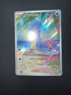 Misty's Lapras 194/182 SV10 Destined Rivals IR Holo Spanish Pokemon TCG - Image 2
