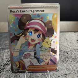 Pokemon Rosa's Encouragement 123/088 Full Art Perfect Order - Image 1