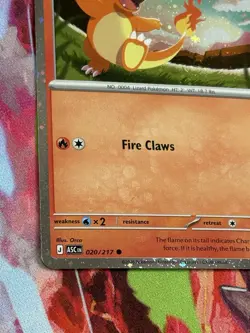 Pokemon Ascended Heroes #20/217 Charmander Cosmos Holo - Image 4