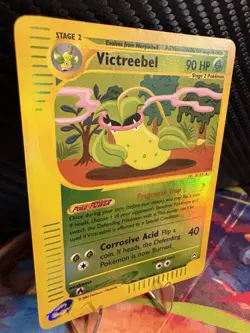 Pokemon Expedition Victreebel Reverse Holo 42/147 LP Rare E-Reader WOTC - Image 3