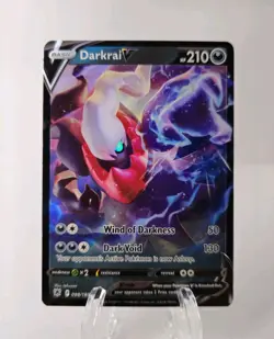Darkrai V 098/189 Astral Radiance Holo English 210 HP Pokemon TCG - Image 1