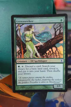 MTG foil greenseeker from timespiral time spiral magic the gathering - Image 1