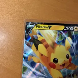 PIKACHU V 2023 POKEMON SWORD & SHIELD BLACK STAR PROMO HOLO #SWSH285 Q1652 - Image 5