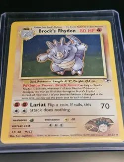 Pokemon Brock Theme Deck Gym Heroes - Image 3