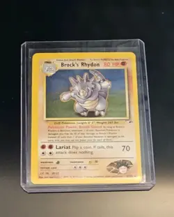 Pokemon Brock Theme Deck Gym Heroes - Image 4