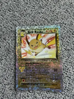Pokemon Dark Raichu 7/110 Reverse Holo Legendary Collection English - Image 4