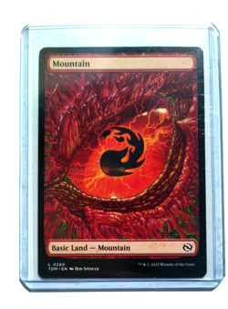 Mountain (0290) Tarkir: Dragonstorm NM Regular Magic The Gathering - Image 1