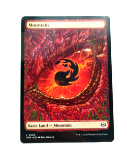 Mountain (0290) Tarkir: Dragonstorm NM Regular Magic The Gathering - Image 2
