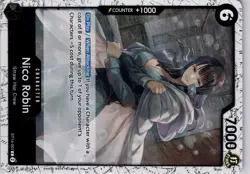 One Piece Card Game Nico Robin ST14-007 C Holo Foil PRB02 English - Image 5