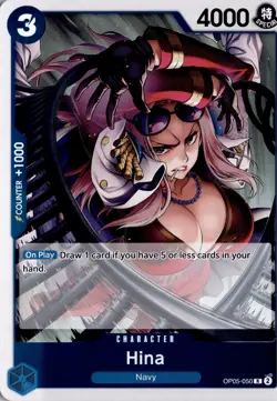 Hina R Awakening of the New Era OP05-050 One Piece TCG - Image 1