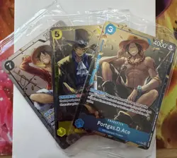 Sabo / Ace / Luffy P-073 P-074 P-075 Exclusive Sealed ENG SEALED One Piece VOL 2 - Image 1