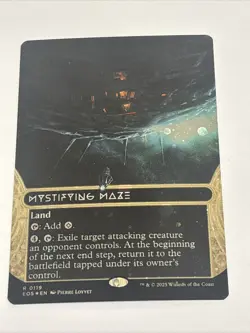 Magic Mystifying Maze (0119) (Borderless) (Galaxy Foil) Edge of Eternities MTG - Image 1