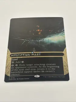 Magic Mystifying Maze (0119) (Borderless) (Galaxy Foil) Edge of Eternities MTG - Image 2
