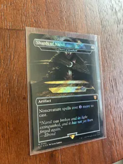 LOTR realms and relics - Shards of Narsil / Thorn of Amethyst *SURGE* foil - Image 1
