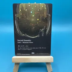 Sacred Foundry (Borderless) (Galaxy Foil) Edge of Eternities Foil - Image 1