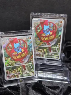 Riolu - 010 (Pokemon Center Exclusive) Mega Evolution ( STAMPED + NOT STAMPED ) - Image 5