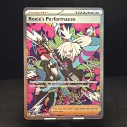 Pokemon Roxie's Performance 121/086 Chaos Rising Special Illustration Rare 🎸 - Image 1