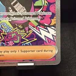 Pokemon Roxie's Performance 121/086 Chaos Rising Special Illustration Rare 🎸 - Image 3