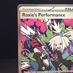 Pokemon Roxie's Performance 121/086 Chaos Rising Special Illustration Rare 🎸 - Image 5