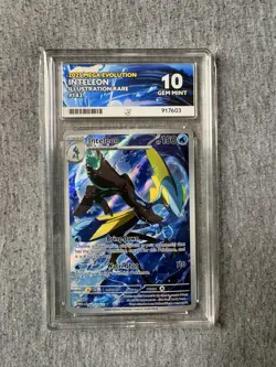 Pokemon TCG Inteleon Illustration Rare Holo ME01 142/132 Ace 10 - Image 1