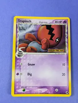 Trapinch - 68/101 - Common Reverse Holo Ex Dragon Frontiers - Pokemon - LP - Image 1