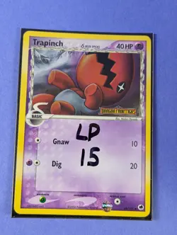 Trapinch - 68/101 - Common Reverse Holo Ex Dragon Frontiers - Pokemon - LP - Image 3