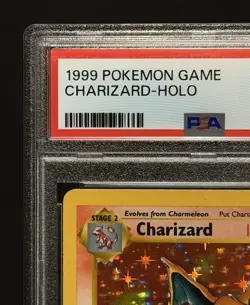 1999 POKEMON BASE SET "SHADOWLESS" #4 CHARIZARD HOLO - PSA 4 *GRAIL LABEL ERROR* - Image 5