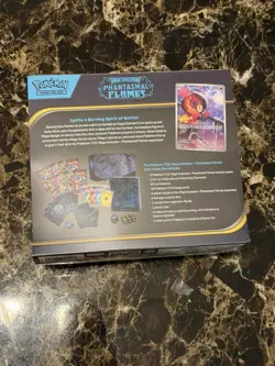 Pokemon TCG Mega Evolution Phantasmal Flames Elite Trainer Box ETB New Sealed - Image 2