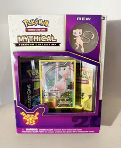 Mythical Pokemon Collection Mew Box 2016 w/ Promo, Pin & Booster (English) - Image 1