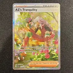 Pokemon TCG Chaos Rising AZ's Tranquility SIR 120/086 Holo - Image 1