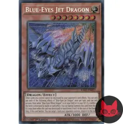 Yugioh Blue-Eyes Jet Dragon RA02-EN017 Secret Rare 1st Edition NM - Image 1