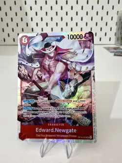 One Piece The Time of Battle - EDWARD NEWGATE SR OP16-003 ENGLISH CCG - Image 1