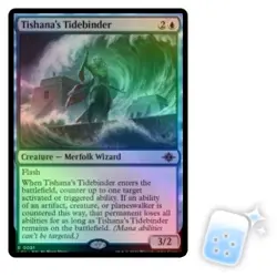 FOIL TISHANA'S TIDEBINDER The Lost Caverns Of Ixalan LCI Magic MTG MINT CARD - Image 1