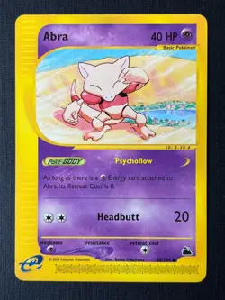 2003 Abra 46/144 Pokemon Card - Skyridge Set - Image 2