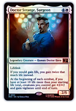 Doctor Strange, Surgeon - Foil Commander: Marvel Super Heroes - Image 1