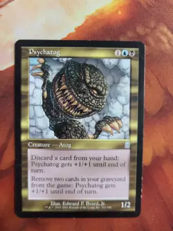 * * 1x Psychatog x1 * * Odyssey MTG LP Lightly Played - Image 1