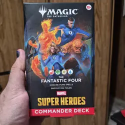 MTG: Marvel Super Heroes - The Fantastic Four Deck IN HAND - Image 1