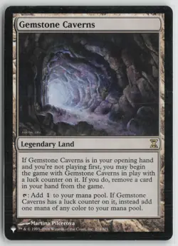 Gemstone Caverns Lightly Played 274/301 The List Reprints Magic: The Gathering - Image 1