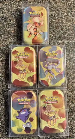 Pokemon 151 Mini Tins LOT OF 5 - Image 1