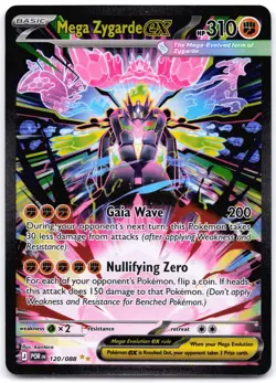Mega Zygarde ex 120/088 Holo Perfect Order - Image 1