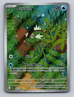 Pokemon TCG Basculin Holo Illustration Rare SV: White Flare 108/086 - Image 1