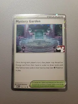 Mystery Garden 122/132 Play! Pokemon Prize Pack Stamped Cosmos Holo - Image 1