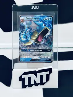 Pokemon Gyarados GX SM212 Sun & Moon Hidden Fates Black Star Promo - Image 1