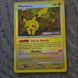 Pokemon TCG Pikachu 94/123 Mysterious Treasures Reverse Holo 60 HP English - Image 1