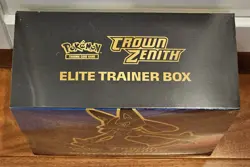 Pokemon Crown Zenith Elite Trainer Box ETB BRAND NEW Factory Sealed - Image 5