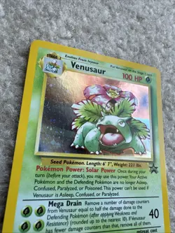 Pokemon Venusaur #13 Holo Black Star Promo - LP - Image 2