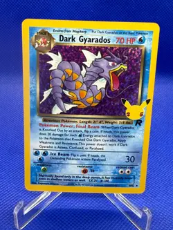 Pokemon Celebrations - Dark Gyarados - 8/82 - 25th Anniversary Set - Holo Rare - Image 1